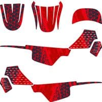 Yamaha PW50 Sticker Kit, Graphics Kit, Decal Kit, Wrap pdmx69