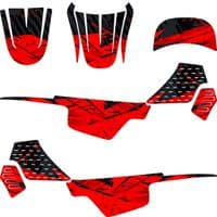 Yamaha PW50 Sticker Kit, Graphics Kit, Decal Kit, Wrap pdmx75