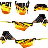 Yamaha PW50 Sticker Kit, Graphics Kit, Decal Kit, Wrap pdmx76