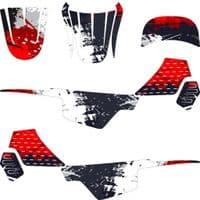 Yamaha PW50 Sticker Kit, Graphics Kit, Decal Kit, Wrap pdmx77
