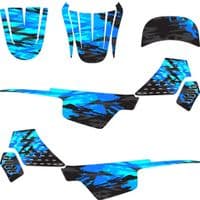 Yamaha PW50 Sticker Kit, Graphics Kit, Decal Kit, Wrap pdmx86