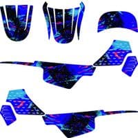 Yamaha PW50 Sticker Kit, Graphics Kit, Decal Kit, Wrap pdmx88