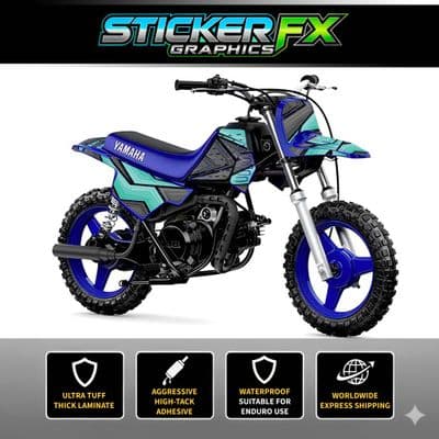 Yamaha PW50 Sticker Kit, Graphics Kit, Decal Kit, Wrap pdmx90