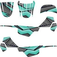 Yamaha PW50 Sticker Kit, Graphics Kit, Decal Kit, Wrap pdmx90