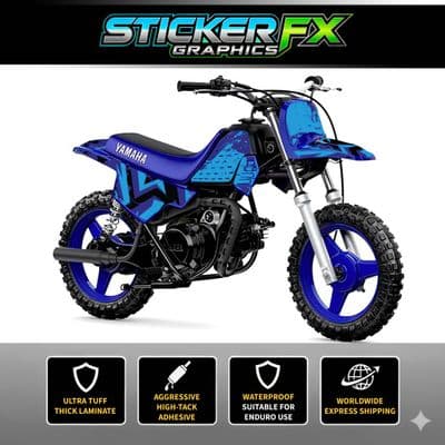 Yamaha PW50 Sticker Kit, Graphics Kit, Decal Kit, Wrap pdmx92