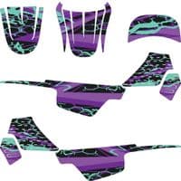 Yamaha PW50 Sticker Kit, Graphics Kit, Decal Kit, Wrap pdmx94