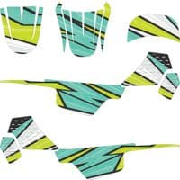 Yamaha PW50 Sticker Kit, Graphics Kit, Decal Kit, Wrap pdmx95