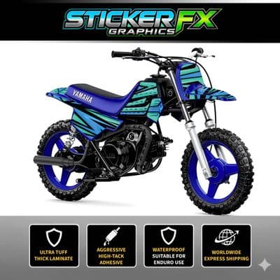 Yamaha PW50 Sticker Kit, Graphics Kit, Decal Kit, Wrap pdmx96