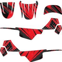Yamaha PW50 Sticker Kit, Graphics Kit, Decal Kit, Wrap pdmx98
