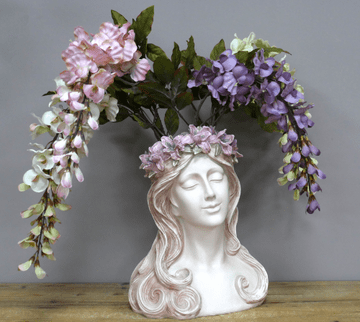 - Pretty Lady Head Planter - 38cm
