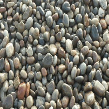 10 Miniature Natural Mixed Garden Pebbles