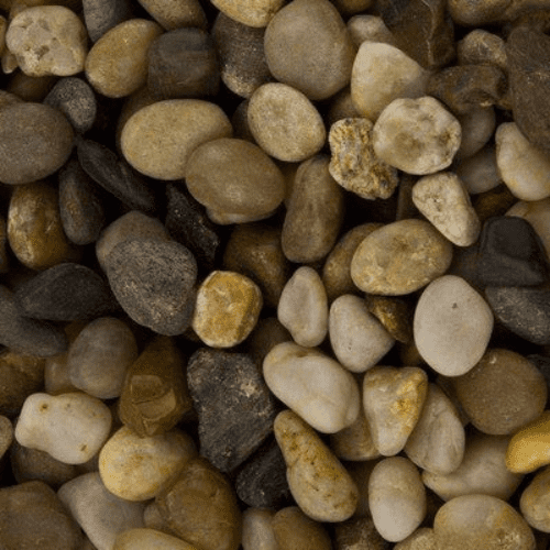 10 Small Natural Mixed Miniature garden Pebbles.