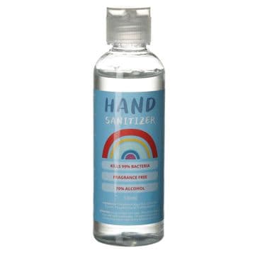 100ml Bottle - Rainbow Hand Sanitizer Gel - 70% Alcohol - Antibacterial