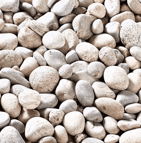 2 Large Natural Mixed Colour Garden Cobbles.