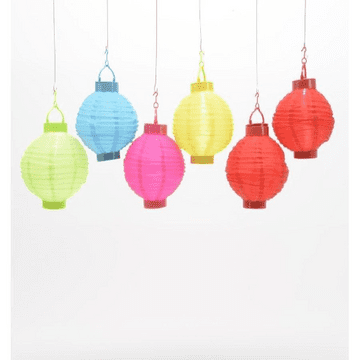 20cm Solar LED Garden Lantern - Choose from 5 colours