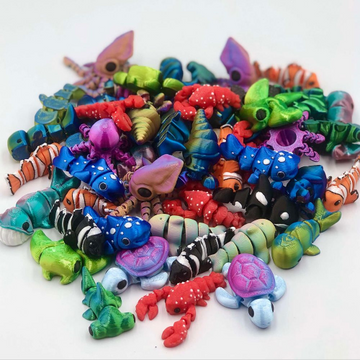 3D Printed Mystery Dive Into The Deep Minatures