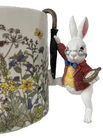 Alice in Wonderland Pot Buddie - The White Rabbit