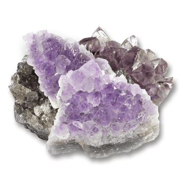 Amethyst Quartz Crystal Pieces - Pale Purple