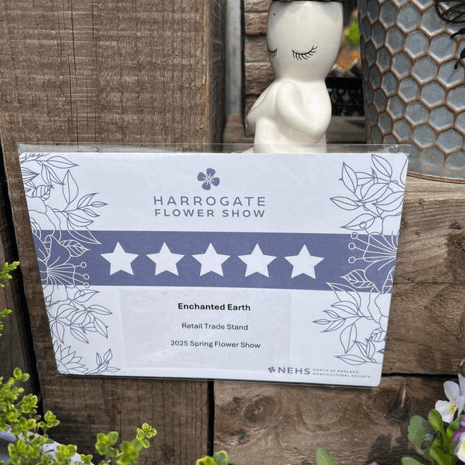 April 2025 - 5  Stars  - at the Harrogate Spring Flower show.