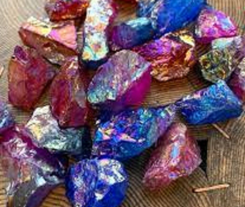 Aura Crystal Dragon Rocks -Mixed Colours & shapes.