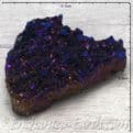 Aura Quartz Clusters - Gift Boxed - Electric Purple.