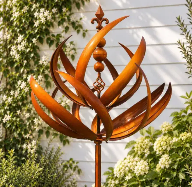 Autumn Glow -RHS Windsor Garden Wind Sculpture - 231cm (1).