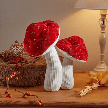 Autumn - Soft Cuddly Mushrooms - Plushrooms - 25cm