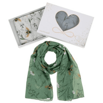Beautiful Natures Garden -Scarf - Gift Boxed