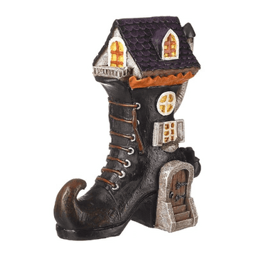 Black Witches Boot House - 16.5cm