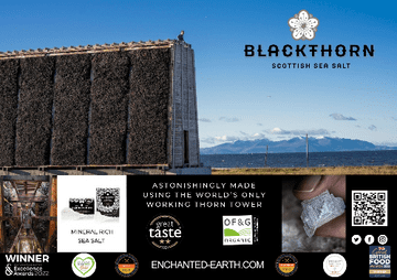 Blackthorn Salt - Scottish Sea Salt Flakes -120g - As seen on Hairy Bikers Bikers Go Local