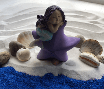 Blue Ocean - Mermaid on a Starfish - 9cm
