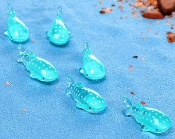 Blue Spotted Whale - Fairy Garden Miniature - 2.5cm