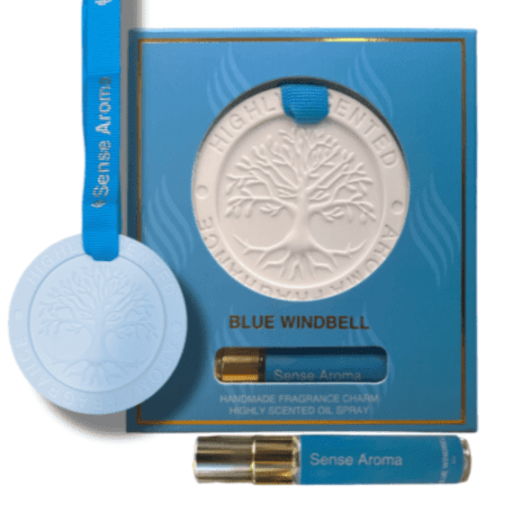 Blue Windbell Fragrance Charm.