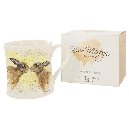 Bree Merryn Hanna & Henry Hare Mug - Gift Boxed Mug.