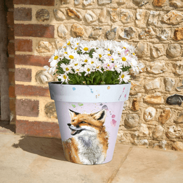 British Red Fox Eco Planter - 100% Recycled Plastic - Large 38.5cm