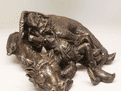 Bronze Garden Dragon & Pixie 