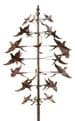Bronze Swallows   - Wind Sculpture -   233cm Tall.