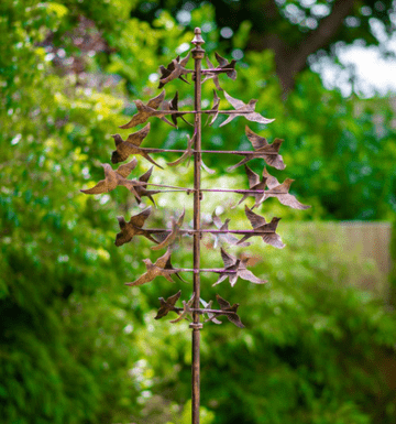Bronze Swallows - Wind Sculpture - 233cm Tall