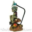 Brown Toadstool Pixie led Reading Lamp