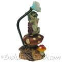 Brown Toadstool Pixie led Reading Lamp