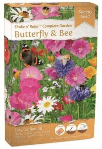 Butterfly & Bee Garden Seed mix - Shake & Sow Box - 20,000 seeds