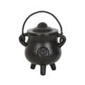 Cast Iron Witches Cauldron with Pentagram - 7cm.