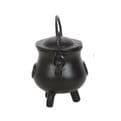 Cast Iron Witches Cauldron with Pentagram - 7cm.