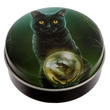 Cat & Crystal Ball - Lisa Parker Magical Cats Lip Balm in a Tin