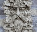 Celtic Knot Green Man Wall Plaque - 43cm