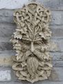 Celtic Knot Green Man Wall Plaque - 43cm