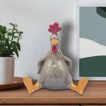 Ceramic Farmyard Hen - Large