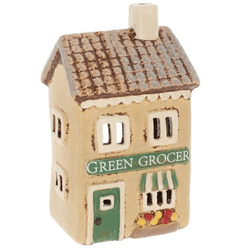 Ceramic Greengrocers -   Tea light House - 15cm