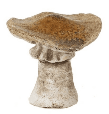 Ceramic Light Brown Rustic Forest Toadstool - 5.6cm