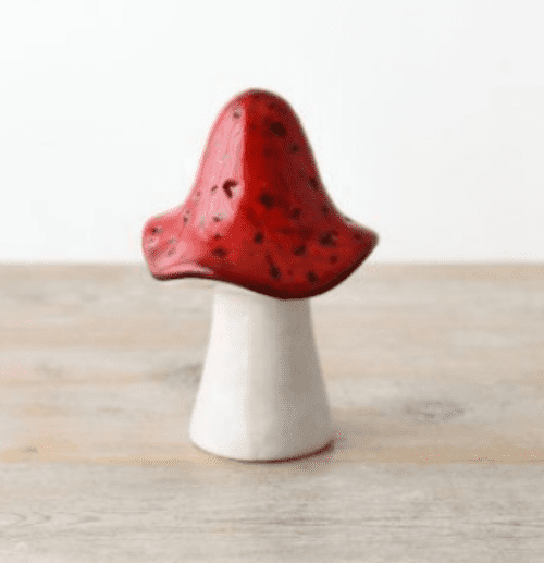 Ceramic Mini Mushoom - 9cm.